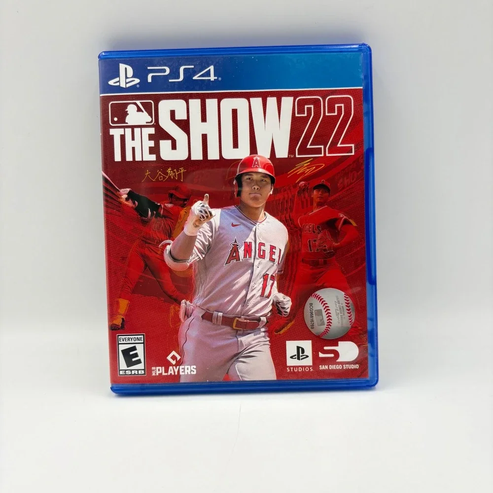 Sony MLB The Show 22 PS4 Game Everyone Shohei Ohtani Cover